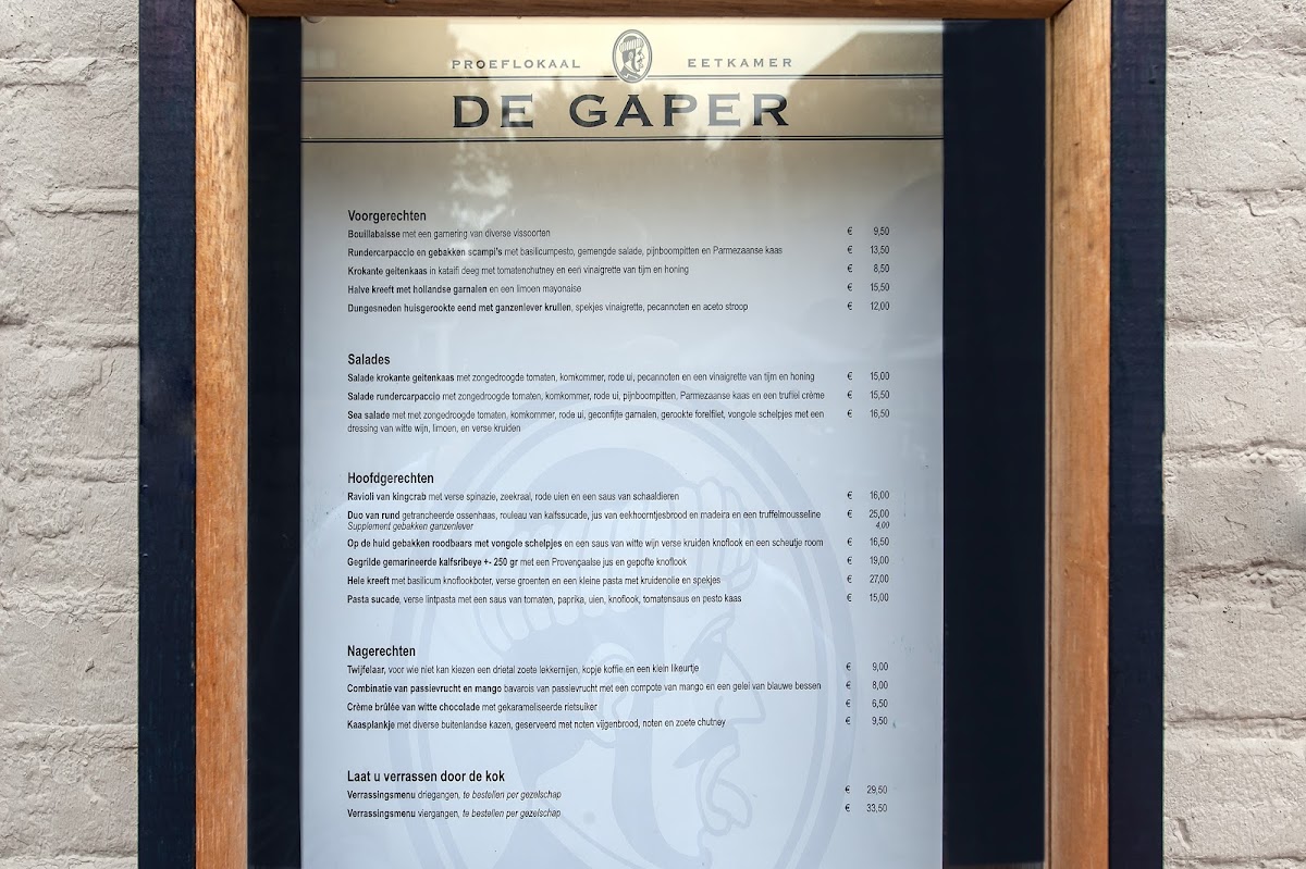 Menu Proeflokaal De Gaper-4